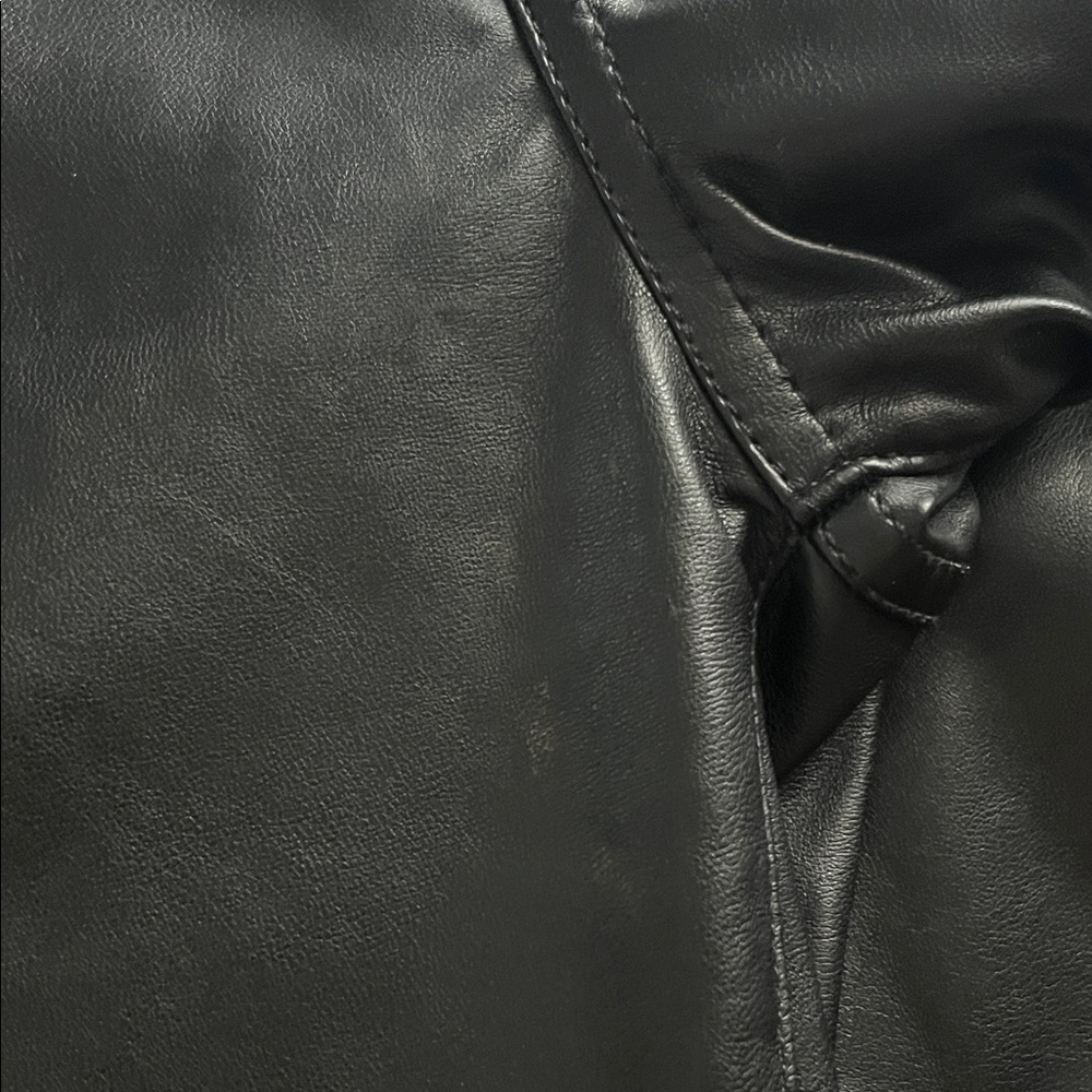 GAP Faux Leather Pants - Picture 6 of 9